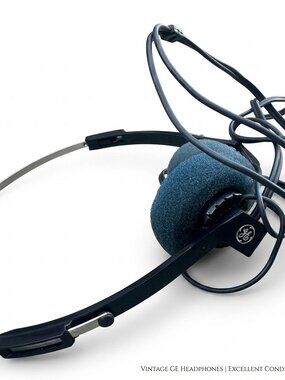 Vintage 80’s GE Walkman Headphones